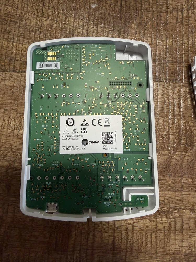 Trane Touch Screen Programmable Space Sensor Symbol BAYSENS800AB