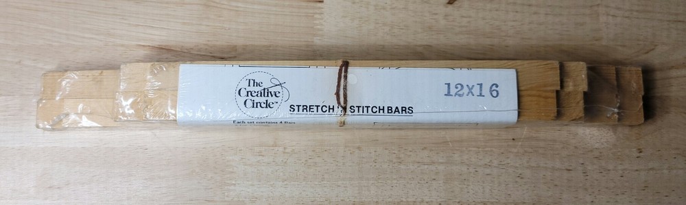 The Creative Circle STRETCH 'N STITCH BARS 12"x16" Embroidery Frame