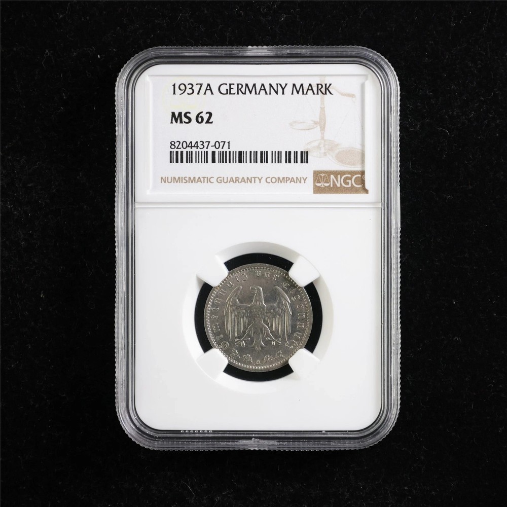 1937 A GERMANY MARK NGC MS 62