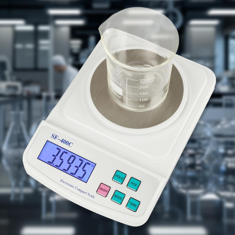 Science Digital Scale Lab Mass Balance Precision 0.01g Accuracy Weighing Devi...