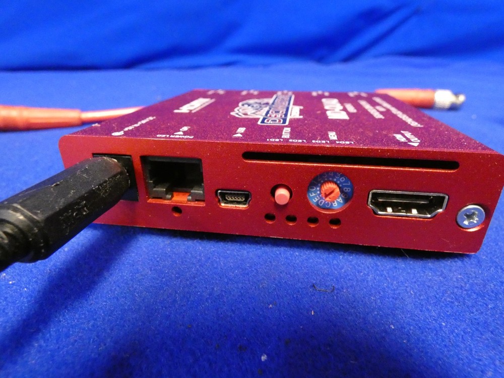 Decimator MD-QUAD Version 3 3G/HD/SD Quad Split Converter w/Power Pack 12V DC