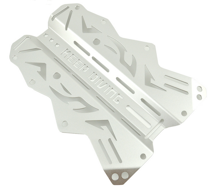 New Scuba Diving Aluminium Backplate BCD Tech Gears 3mm Backplates