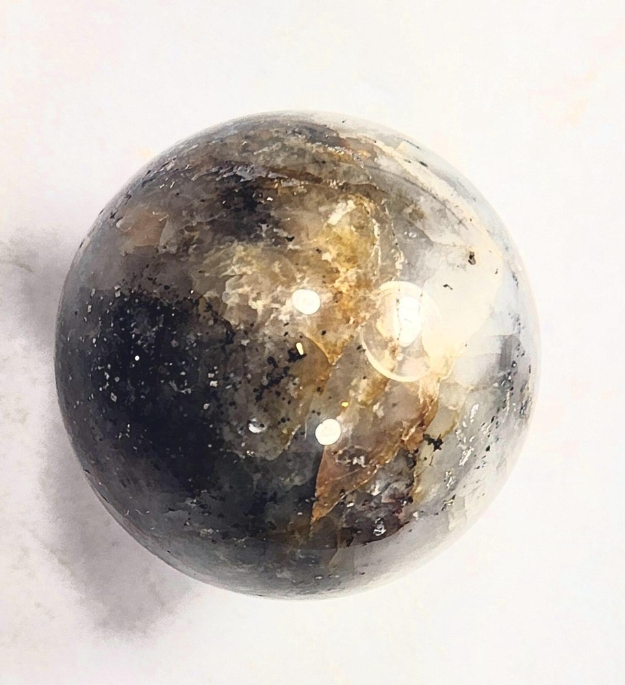 Fluorescent Powellite 35mm Collection Sphere 6146