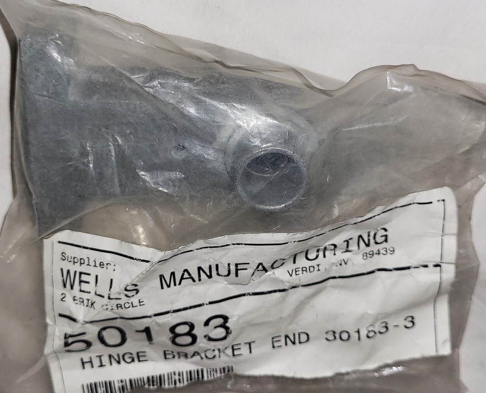 Wells WS-50183 OEM Hinge Bracket, End