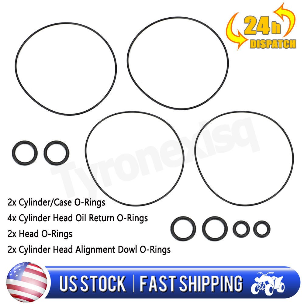 For RevTech Motors Cylinder Head Top End O-Rings Fits 88" & 100" Gen II Stroker