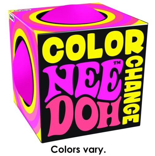 Schylling NeeDoh Color Change Ball The Groovy Glob Pink New NIB