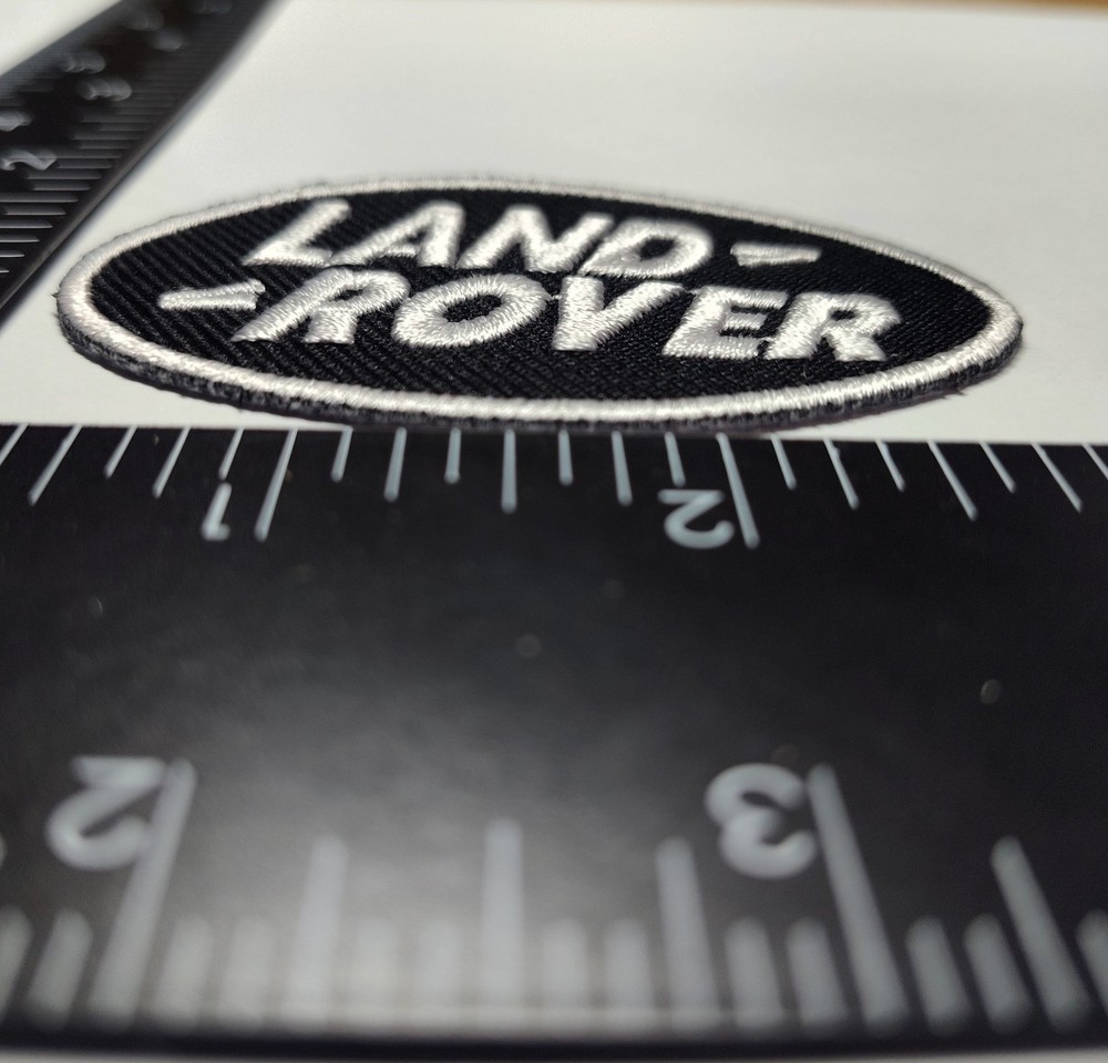 Land Rover Patch Black and White Patch High Quality Patch Iron On Sew On Patch