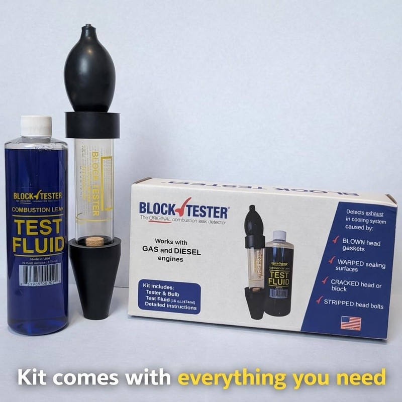 Complete Combustion Leak Test Kit Easy Indicator Engine Compatibility Tool New