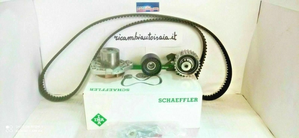 INA DISTRIBUTION KIT + WATER PUMP + BELT SERVICES FOR ALFA ROMEO 147 (937) 1.9 J