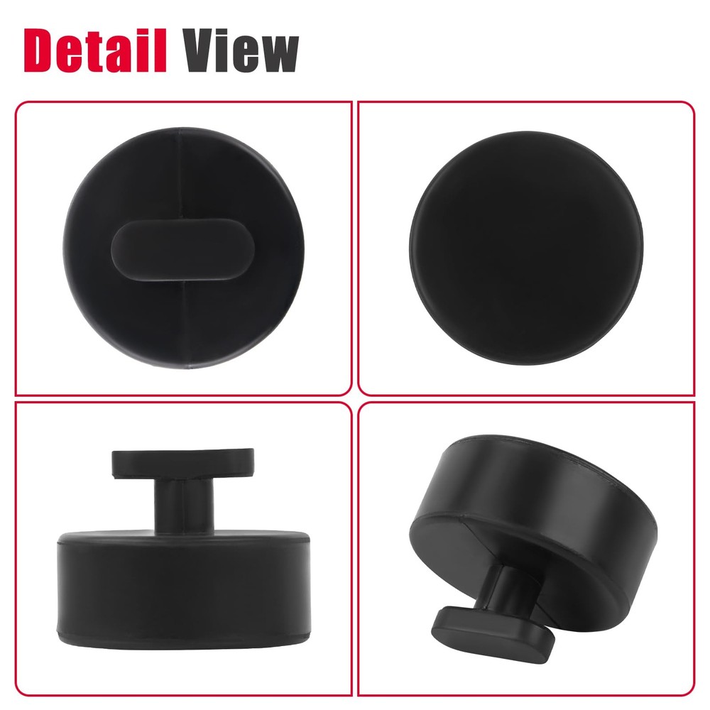 Lifting Jack Pad (4pcs) Compatible with Chevy Corvette C5 C6 C7 C8, Rubber Li...
