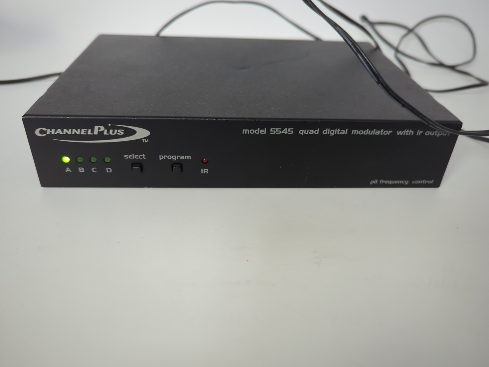CHANNEL PLUS MODEL 5545 QUAD DIGITAL MODULATOR WITH IR OUTPUT
