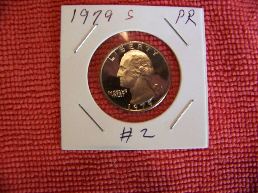 1979-S Washington Clad Proof 25c ~ Nice! ~