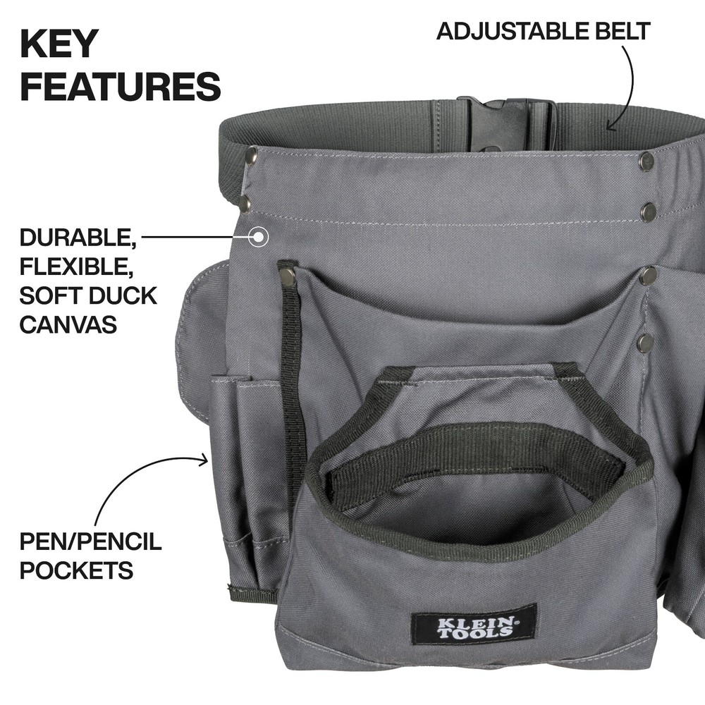 Klein Tools 21024 8-Pocket Tool Apron