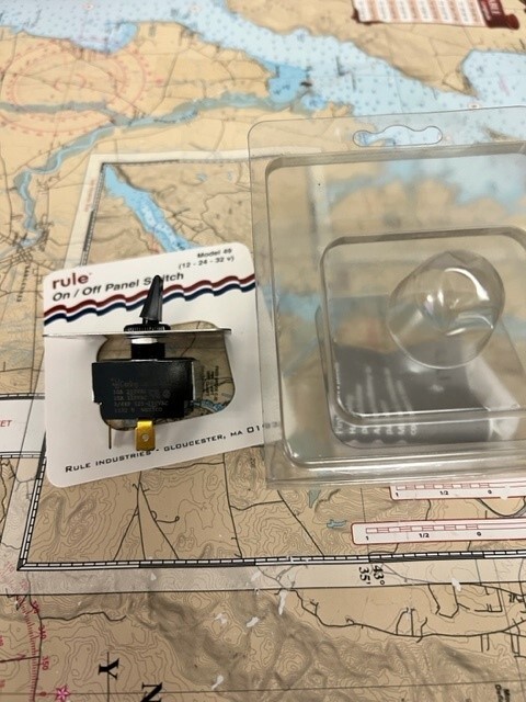 Rule #49 ON/OFF Switch Panel (12-24-32v).