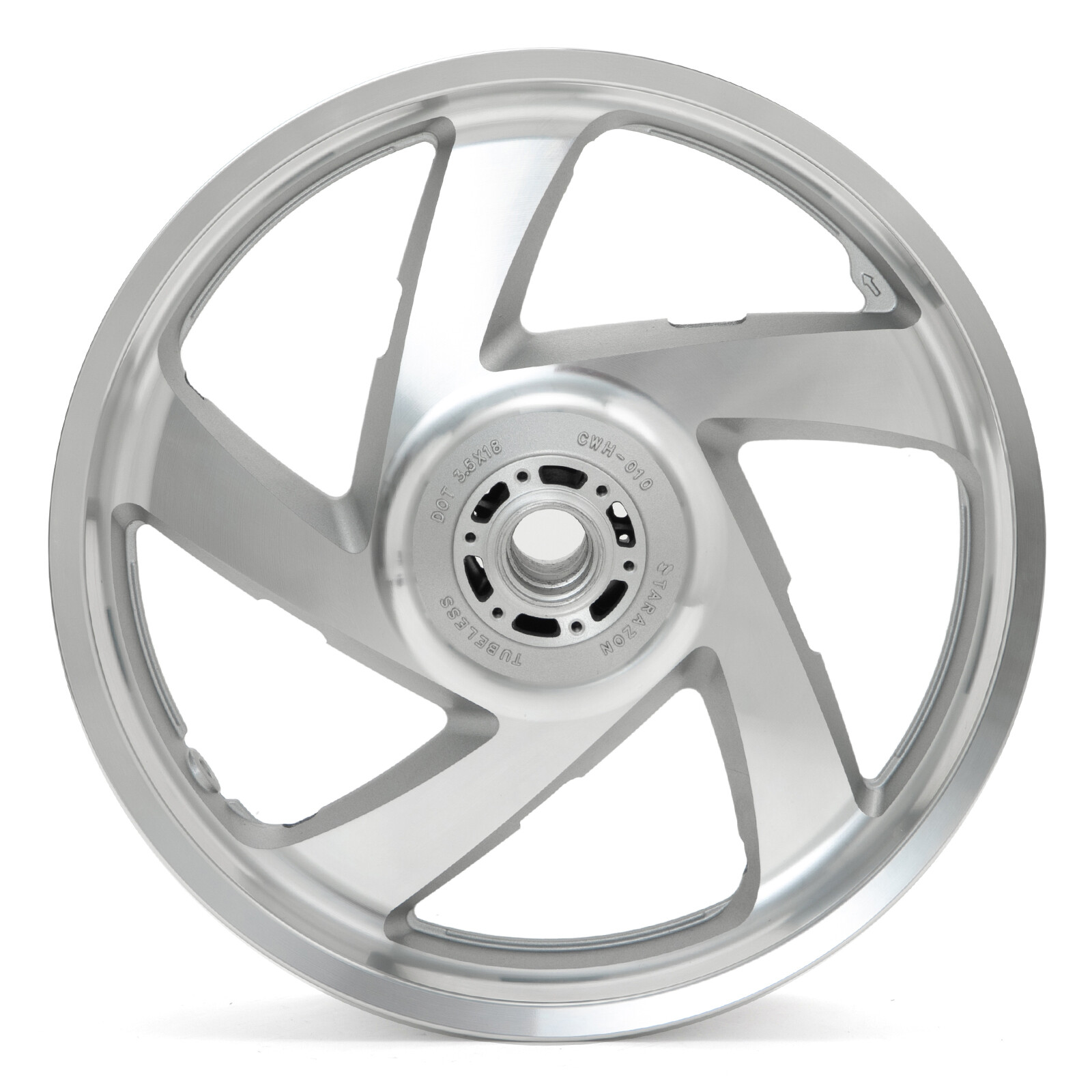 Goldwing Gloss Silver 18"x3.5" Front Wheel Rim for Honda GL1800 01-17 GL 1800