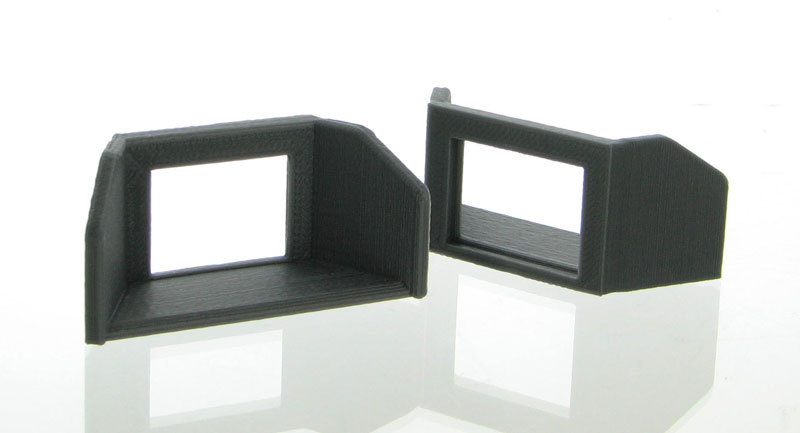 1:87 CONCRETE BOX CULVERT HEADWALL PLASTIC 3D TO SCALE DIORAMA PART