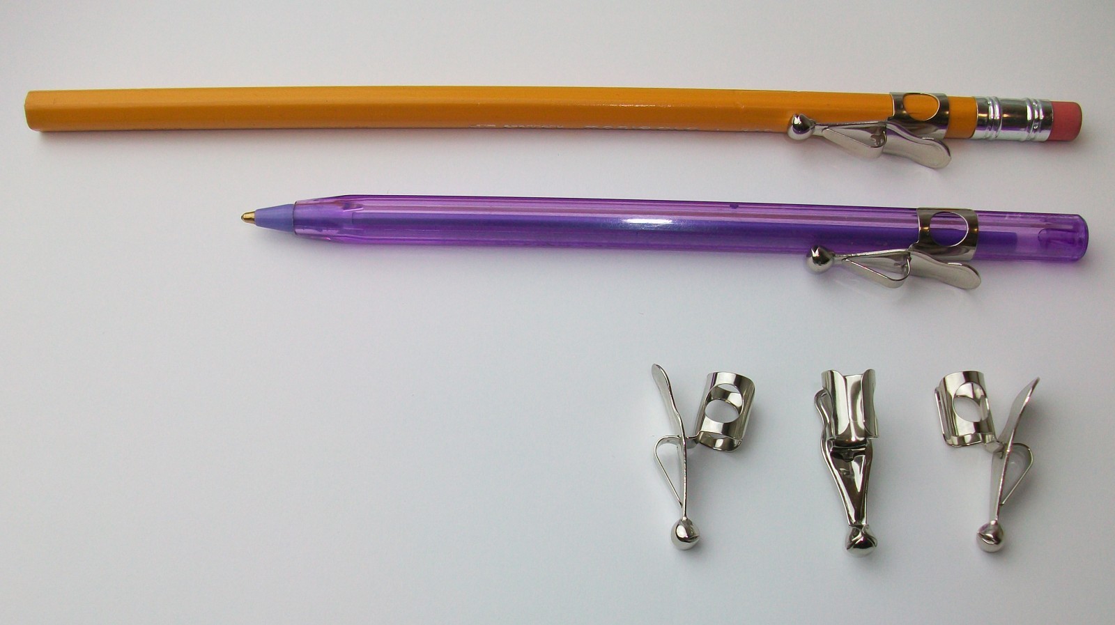 10 Genuine Faultless Pocket Pan/Pencil Clips Original-Made in USA