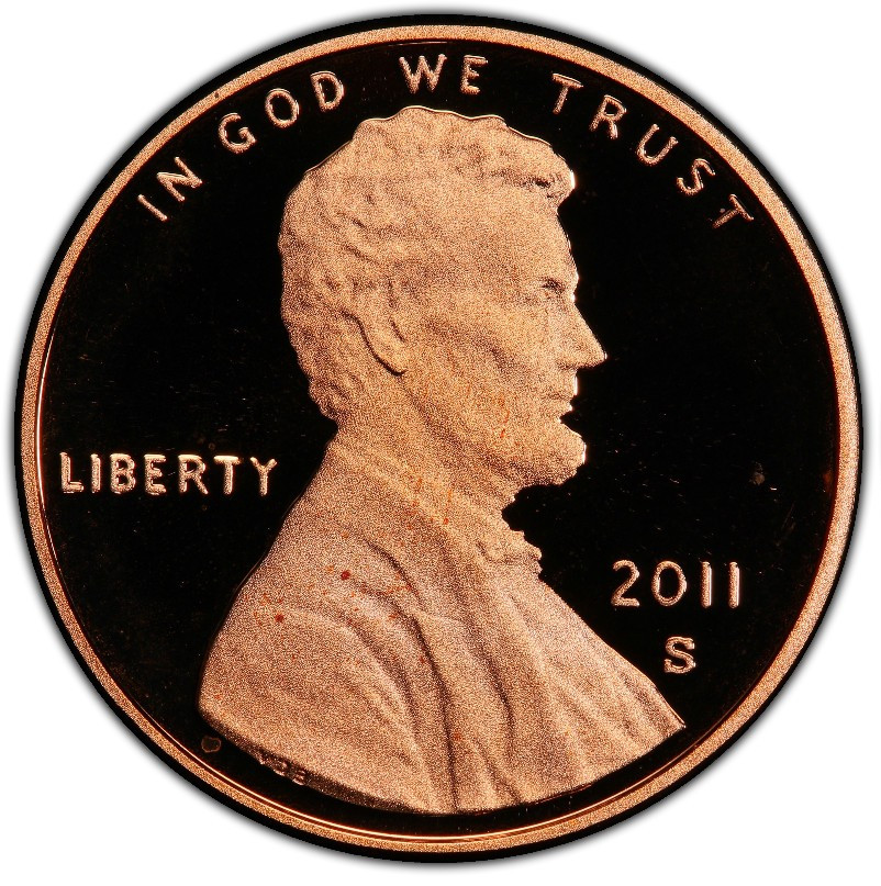2011-S Proof Lincoln Shield Cent 1C