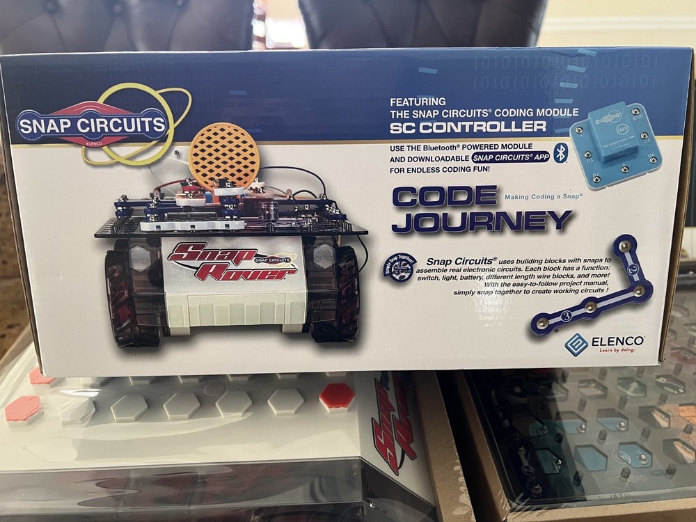 Snap Circuits Code Journey Build Your Circuits, Code Your Commands and Drive