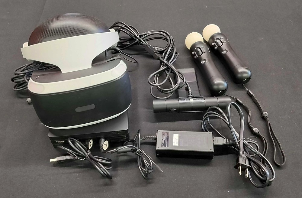 PlayStation 4 PS4 Virtual Reality VR Headset CUH-ZVR2 ***Untested***