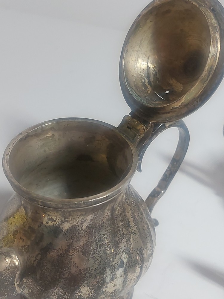 Vintage Silver Plate Miniature Tea Set