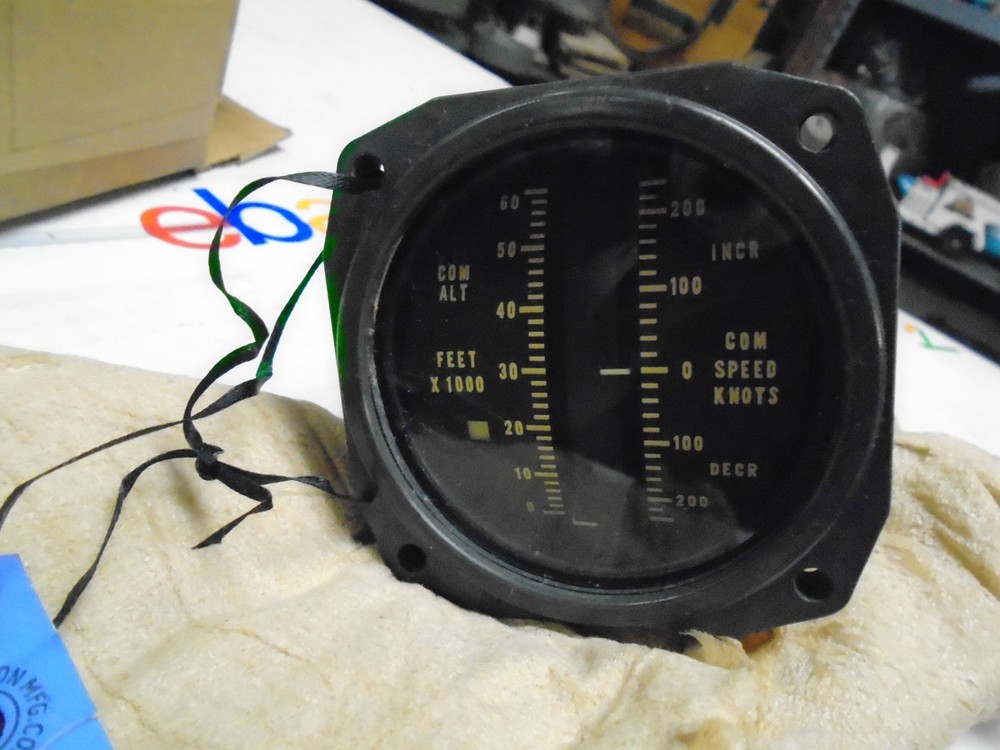 Aviation's Instruments HD 649 Altimeter & Speed Indicator D-524/ARR-39A