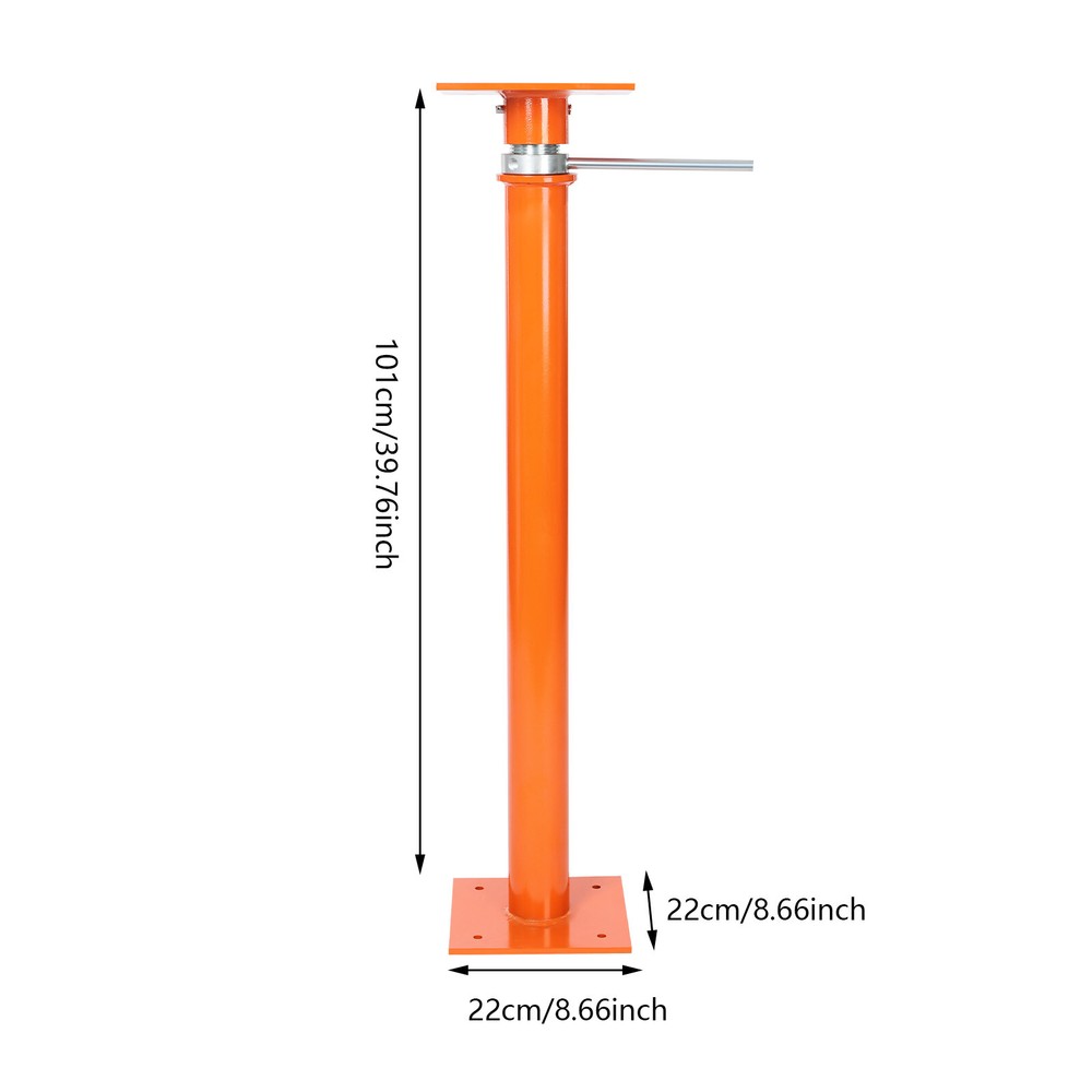 Column Jacking Post Adjustable Height Jacking Post Jack 5443.11kgs/12000lbs