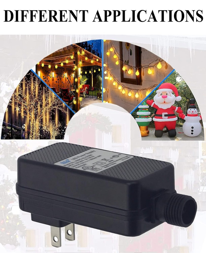 12V 18W Class 2 Power Supply LED Transformer Replacement Yard Inflatable Adapter