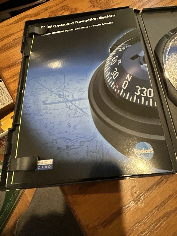 BMW NAV CD Map 5 Midwest & Ohio Valley 2001-01