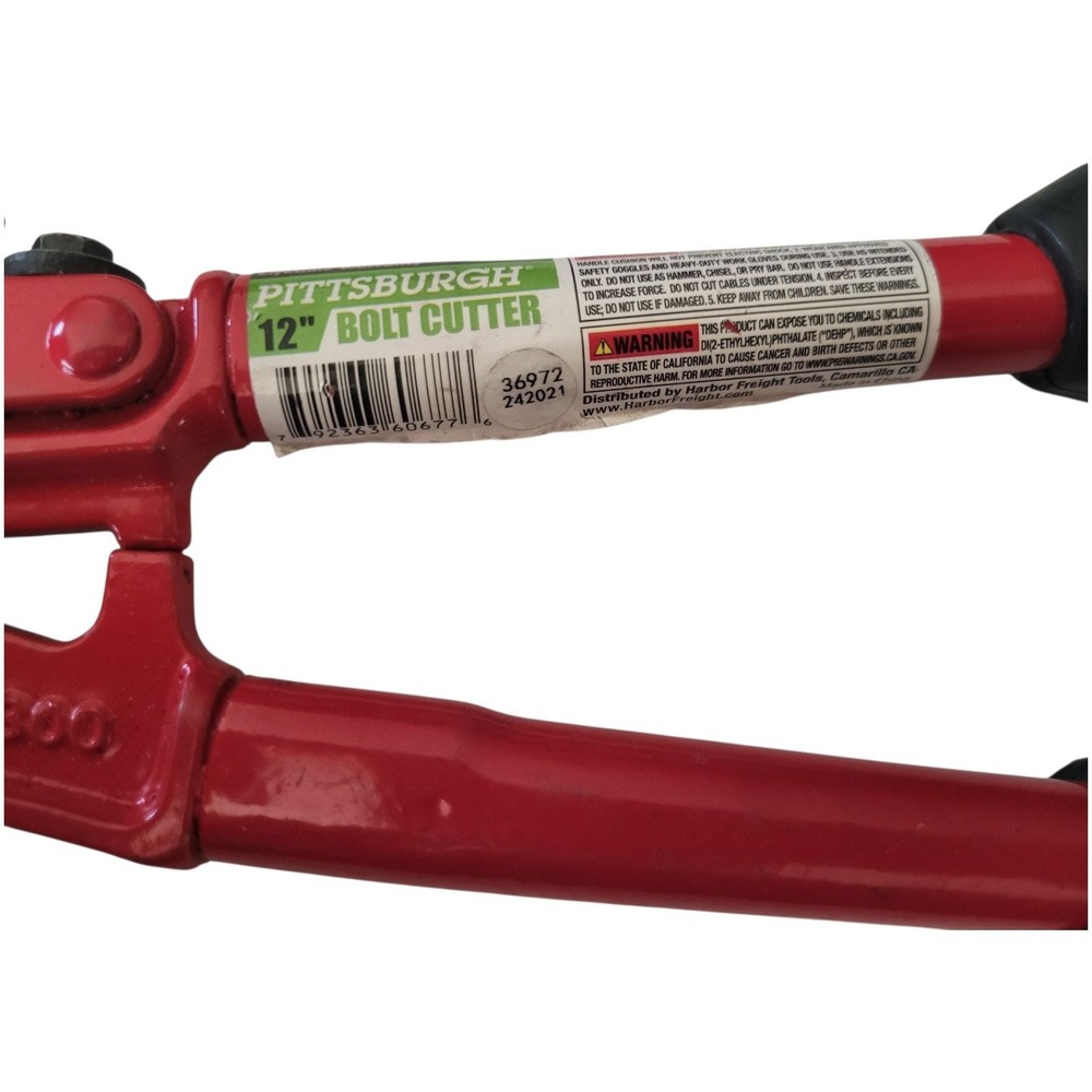 Pittsburg 12" Bolt Cutter 300