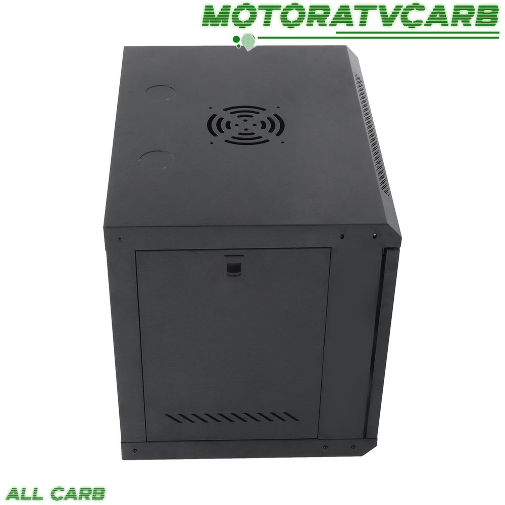 ALL-CARB 1 × 9U Server Rack Enclosure Maximum depth 15.5" wall mount network