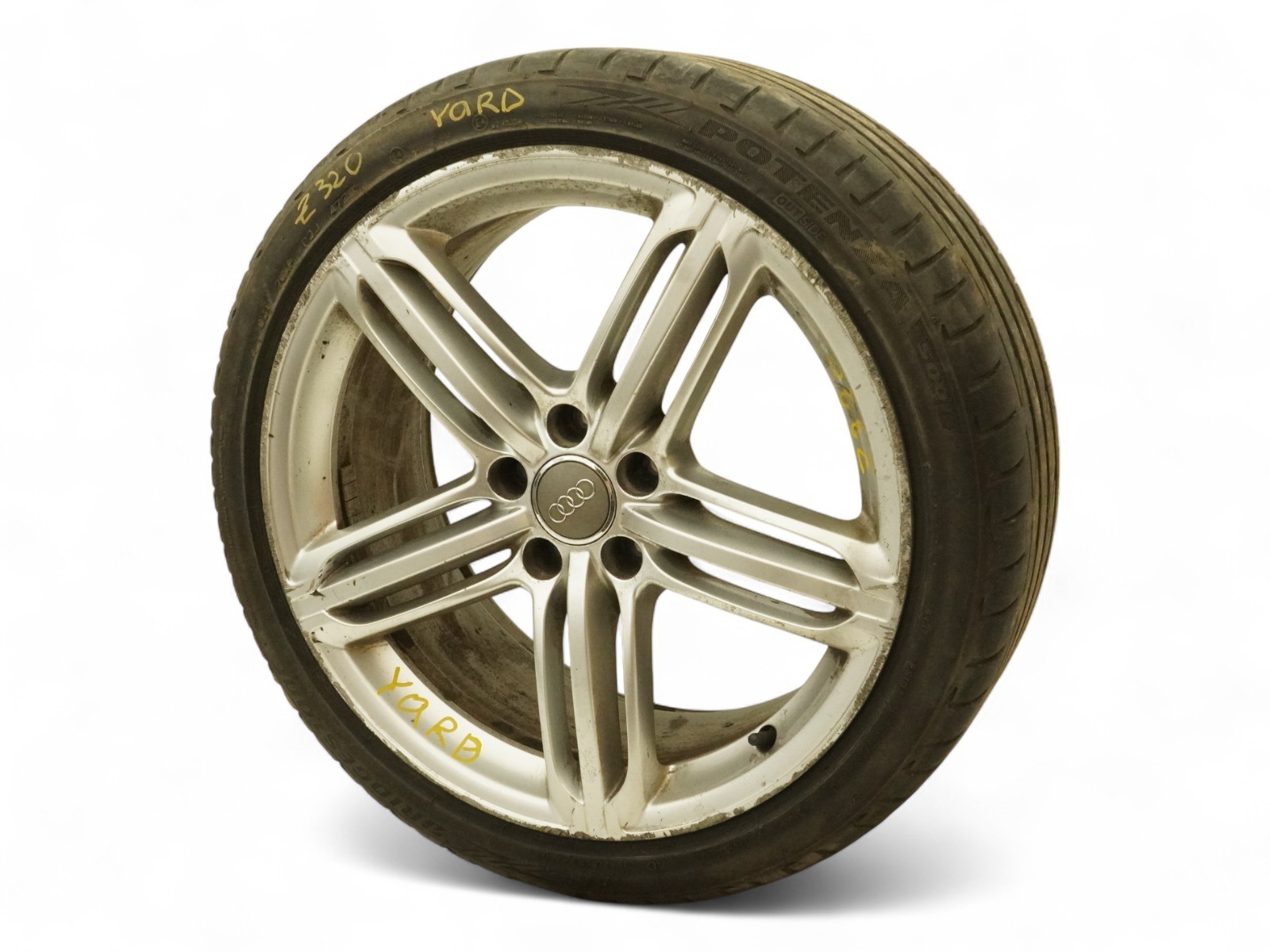 09-16 Audi S4 B8 Wheel Rim Option F42 19X8.5J 5-112Mm Et43 W Tire 8K0601025cm