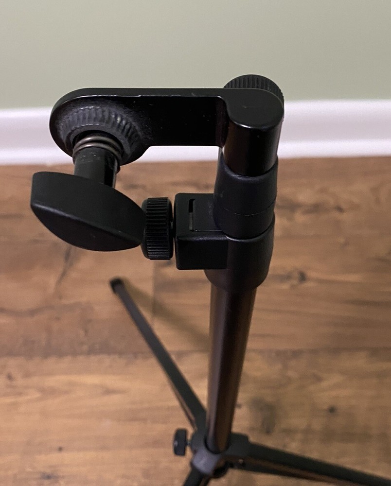 Koenig & Meyer Music Stand Tripod Base Collapsible Flat Black ￼