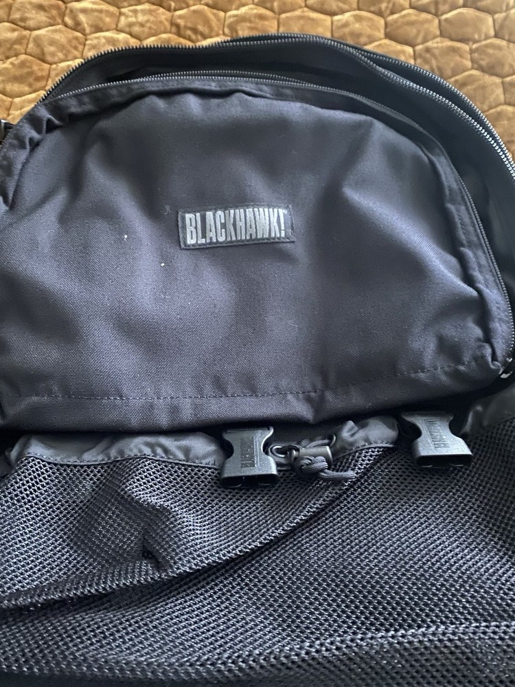 BLACKHAWK Tactical Backpack Multi-Use Pack Bag Full Size Military Black SOF SEAL