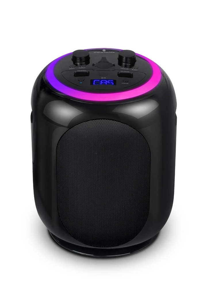 Singing Machine Sing Cast Max Stand-Alone Karaoke Machine, Stand, & LED Lights