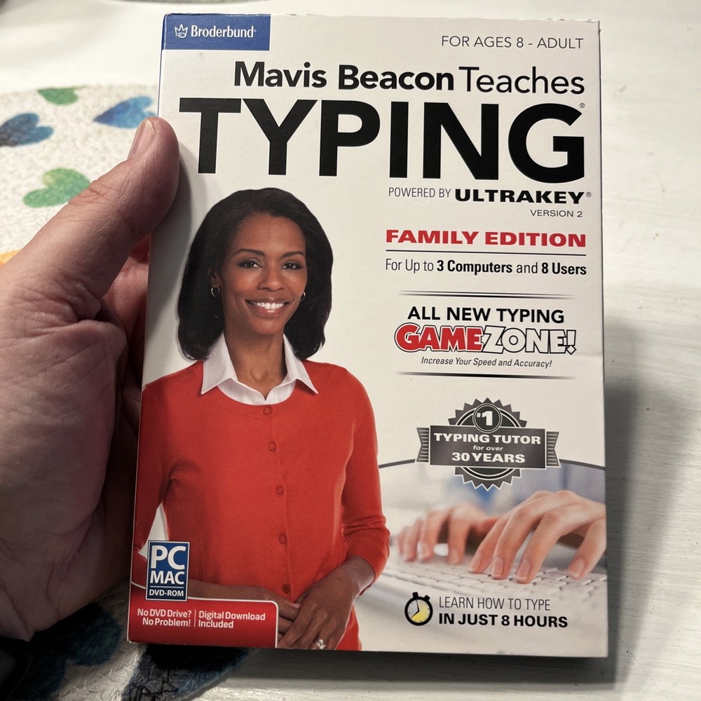 Mavis Beacon Teaches Typing - Family Edition PC MAC