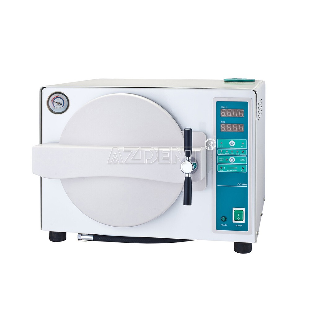 18L Dental Autoclave Sterilizer Automatic Steam Sterilization Drying Function US