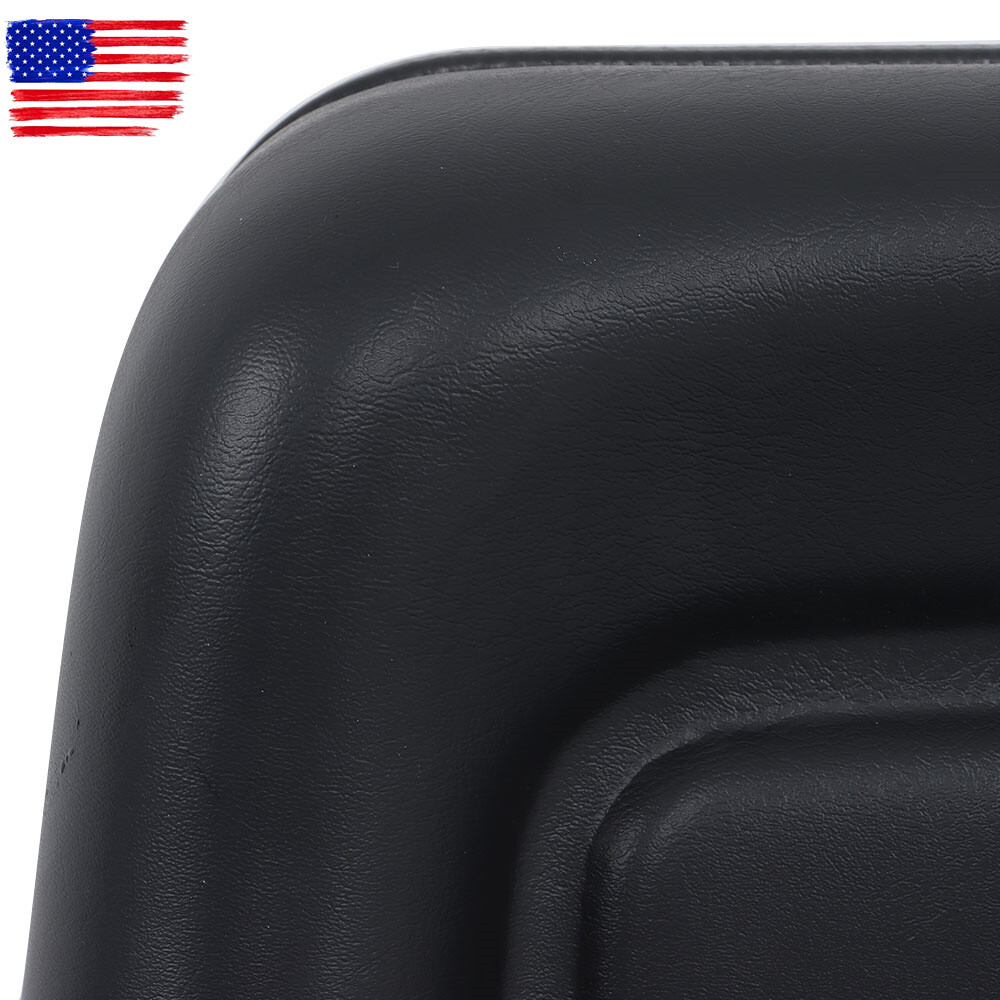 Universal Fold Down Forklift Seat W/ Adjustable Angle Back and Slide Armrest