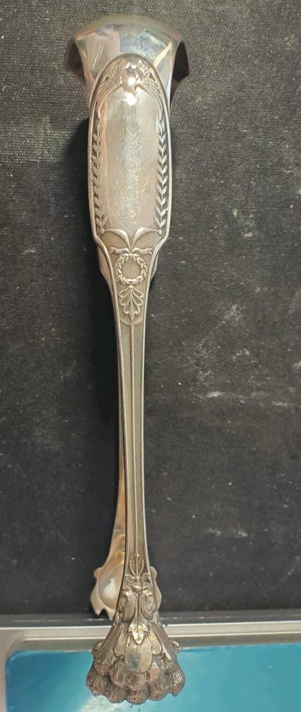 Russian Silver 84 Sugar tweezers