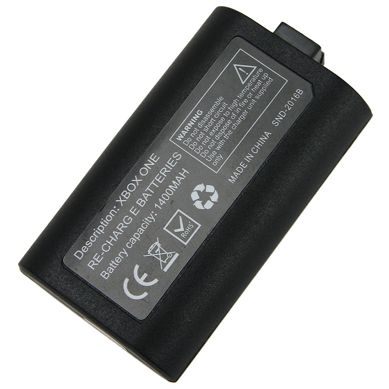 Rechargeable Li-ion Battery Pack For Xbox One Wireless Controller 1400mAh Gift