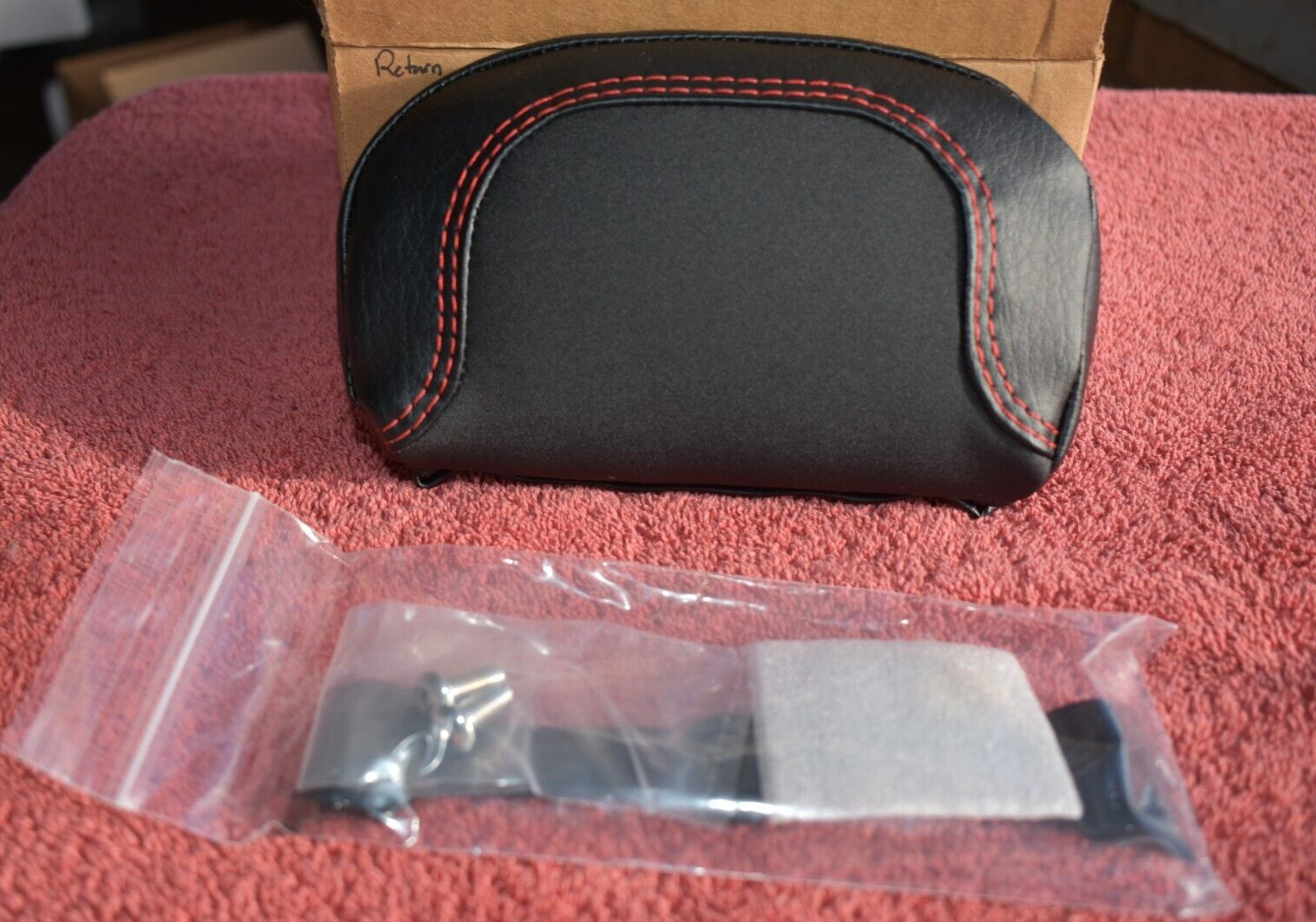 Harley Davidson Compact Passenger Backrest Pad P/N 52300555A