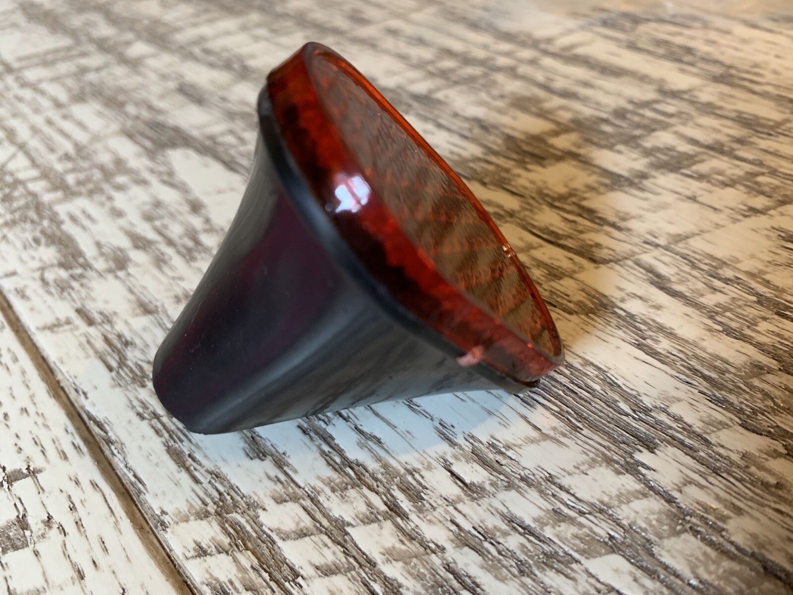 Red Bicycle Bike Rear Fender Safety Warning Reflector Tail- New