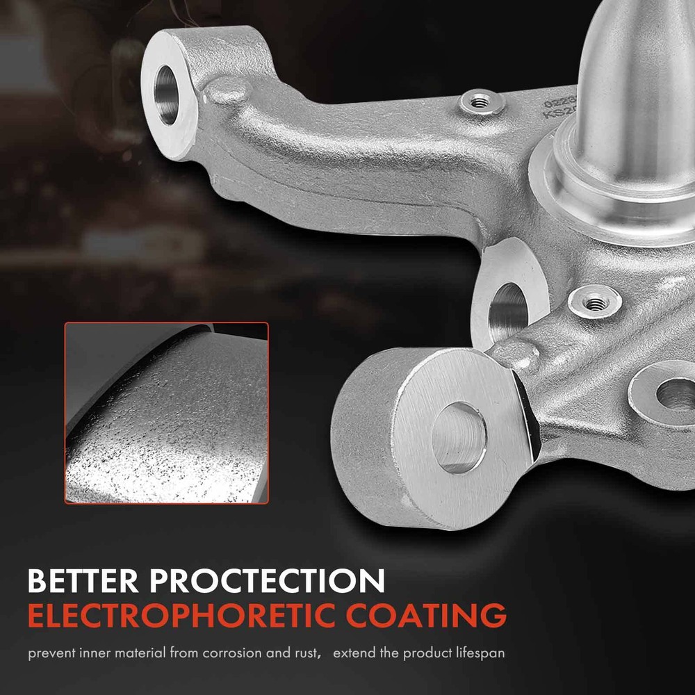 Front Driver Side Steering Knuckle for Mercedes-Benz W212 E250 E350 E400 E550