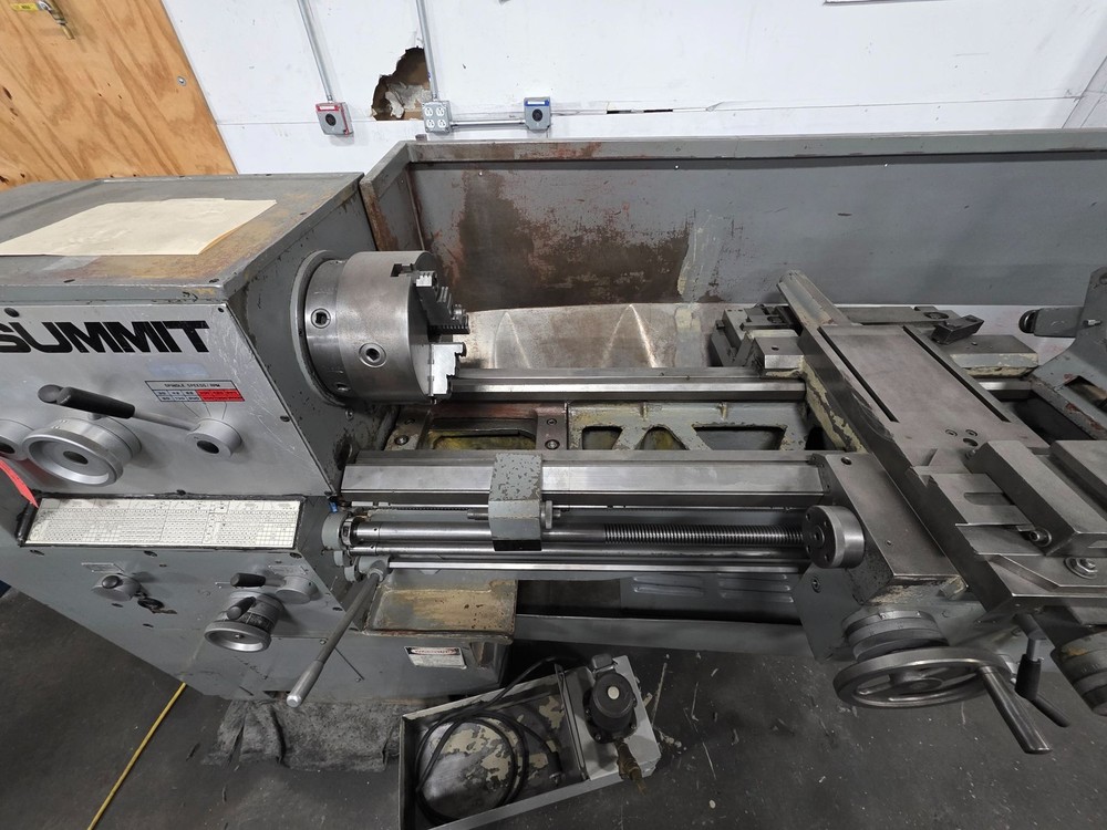 18-3 x 80 Summit Gap Bed Engine Lathe w/Taper