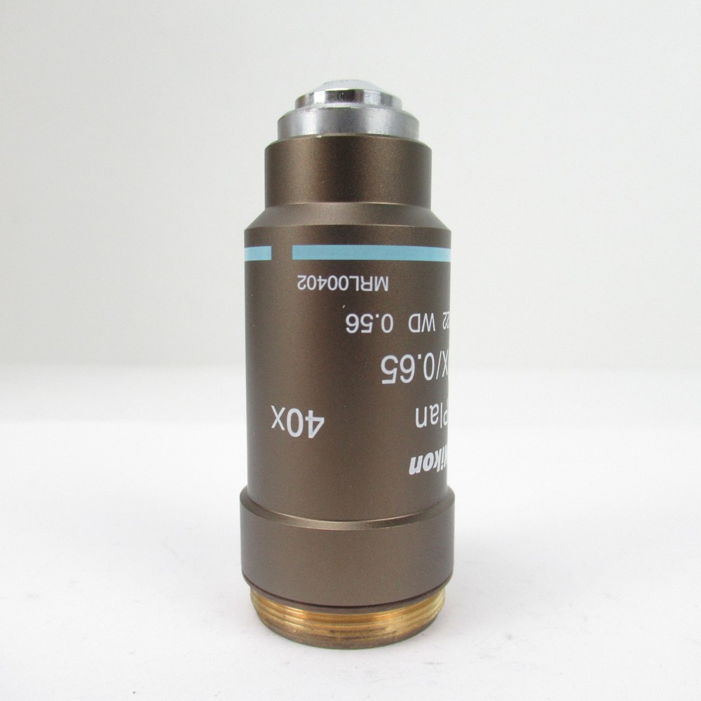 NIKON PLAN 40X/0.65 OFN22 CFI MICROSCOPE OBJECTIVE LENS FOR ECLIPSE SERIES