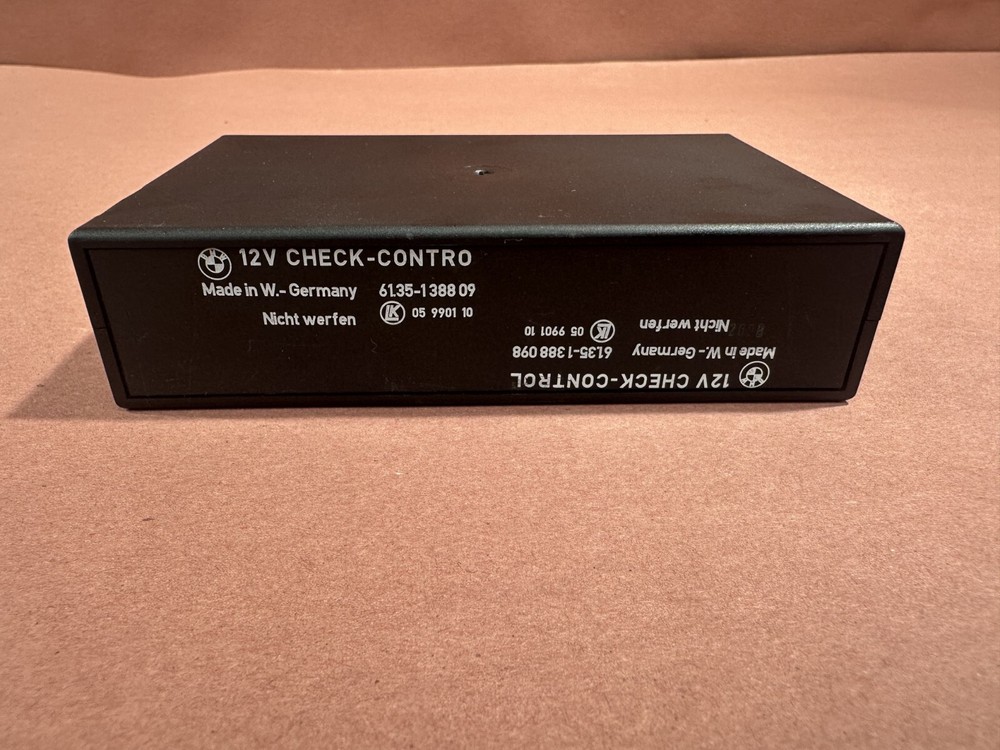 BMW E34 535I E32 735I Check Control Module & Light Control Module BCM OEM #90216