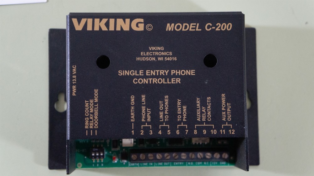 Viking C-200 Door Single Entry Controller - New NB