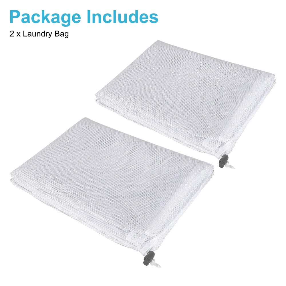 1Pcs Heavy Duty Laundry Bag Large Mesh