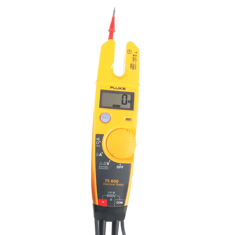Fluke T5-600 Digital Multimeter Voltmeter Current Voltage Electrical Tester