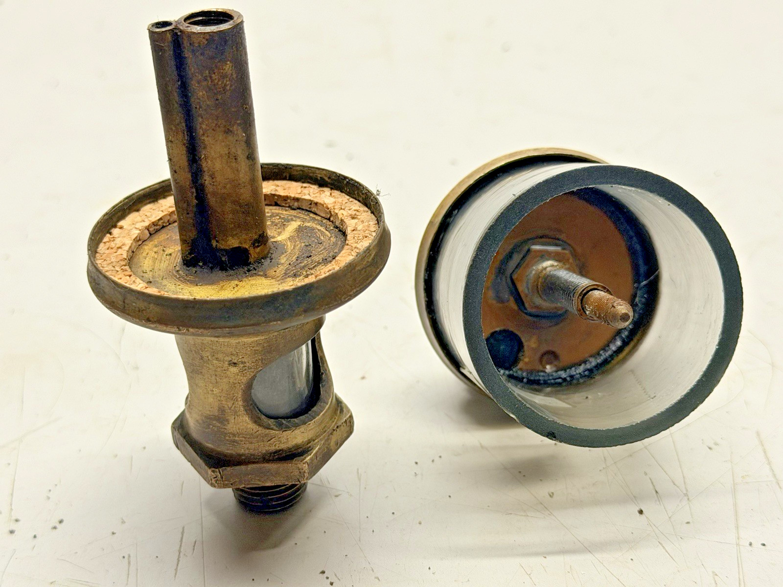 Brass Cylinder Oiler IHC M International Famous Mogul Hit Miss Engine 1/4" NPT